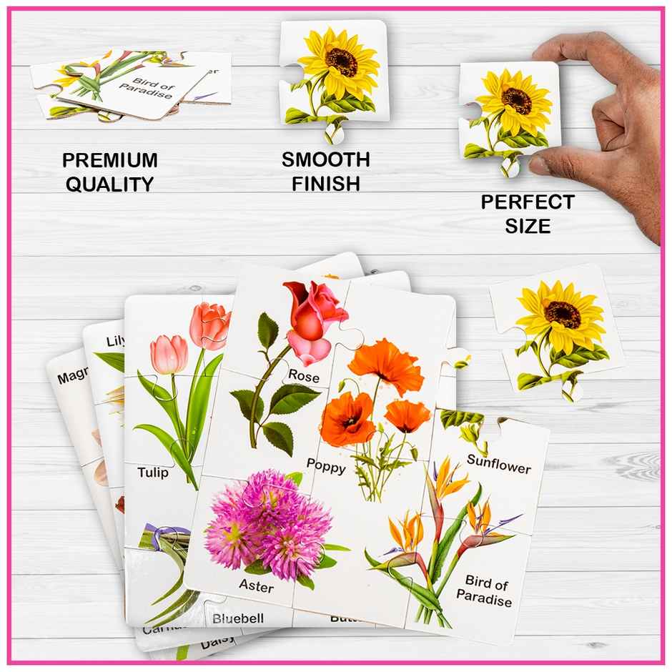 Ratna's Edu.Jigsaw Flower