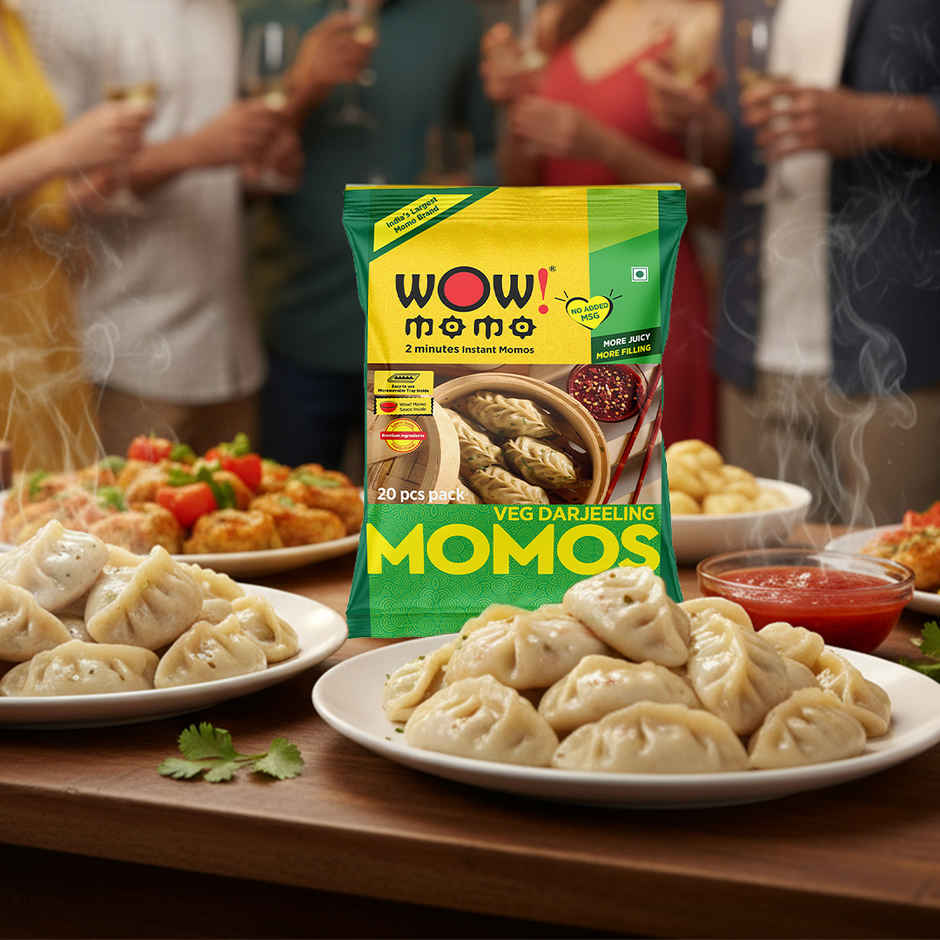 Wow! Veg Darjeeling Momos | Ready to Cook Snack