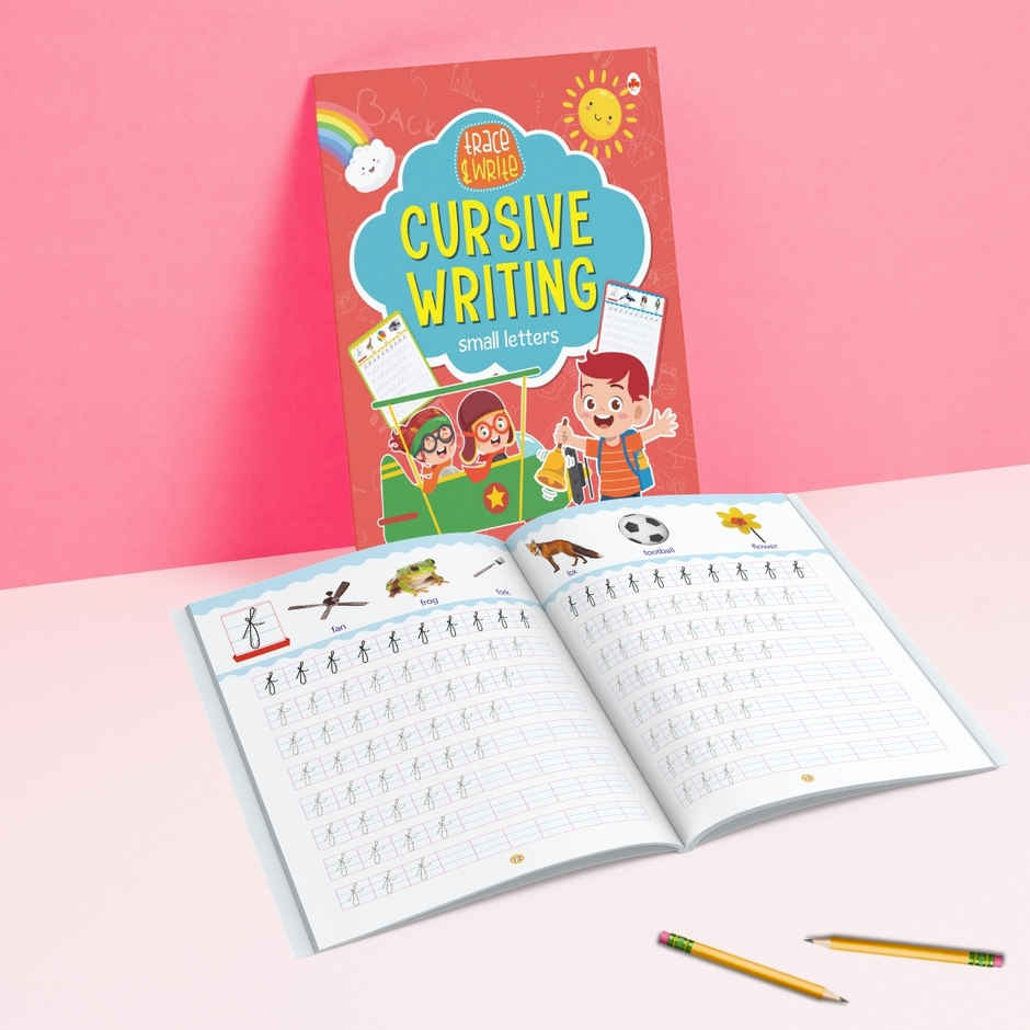 Maple Press Cursive Writing Book - Small Letters | Learn & Practice | Handwriting Practice Book | Age 2+ Years