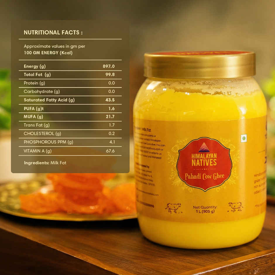 Himalayan Natives Truly Natural Pahadi Ghee | Jar