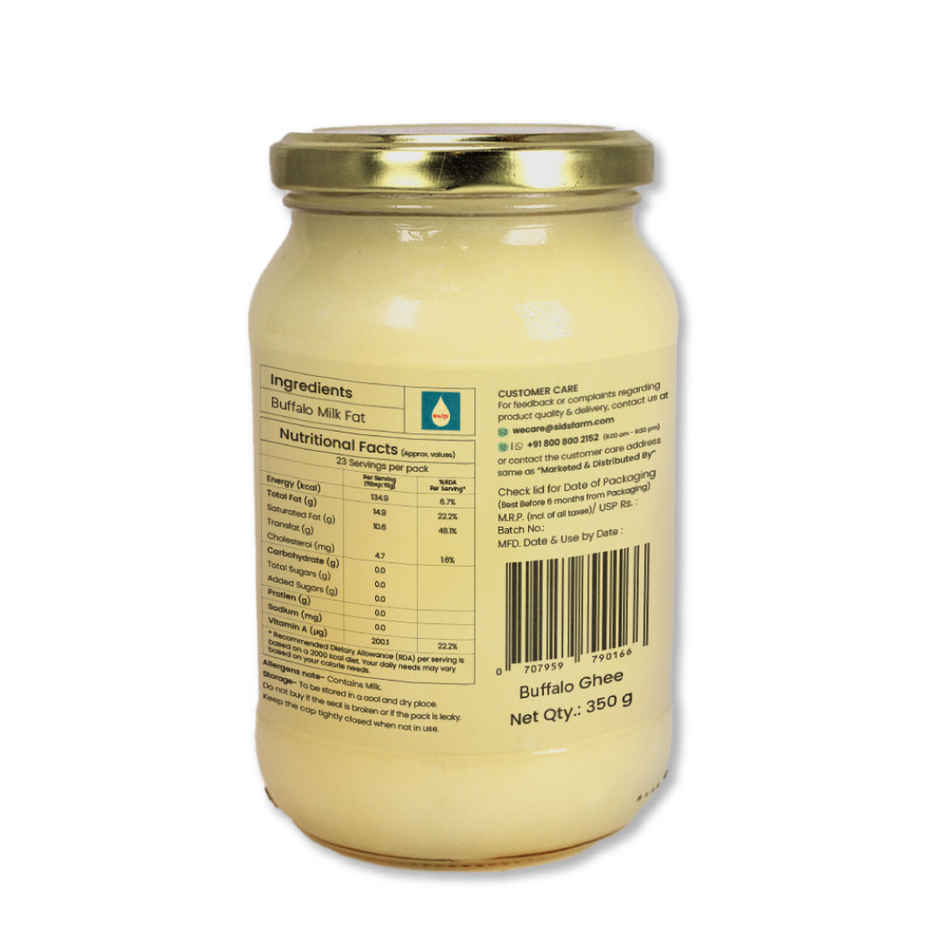 Sid's Farm Buffalo Ghee