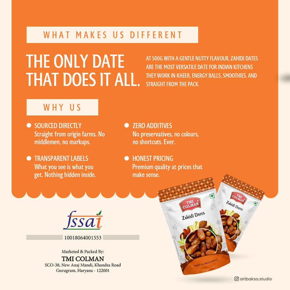 TMI COLMAN Zahidi Dates
