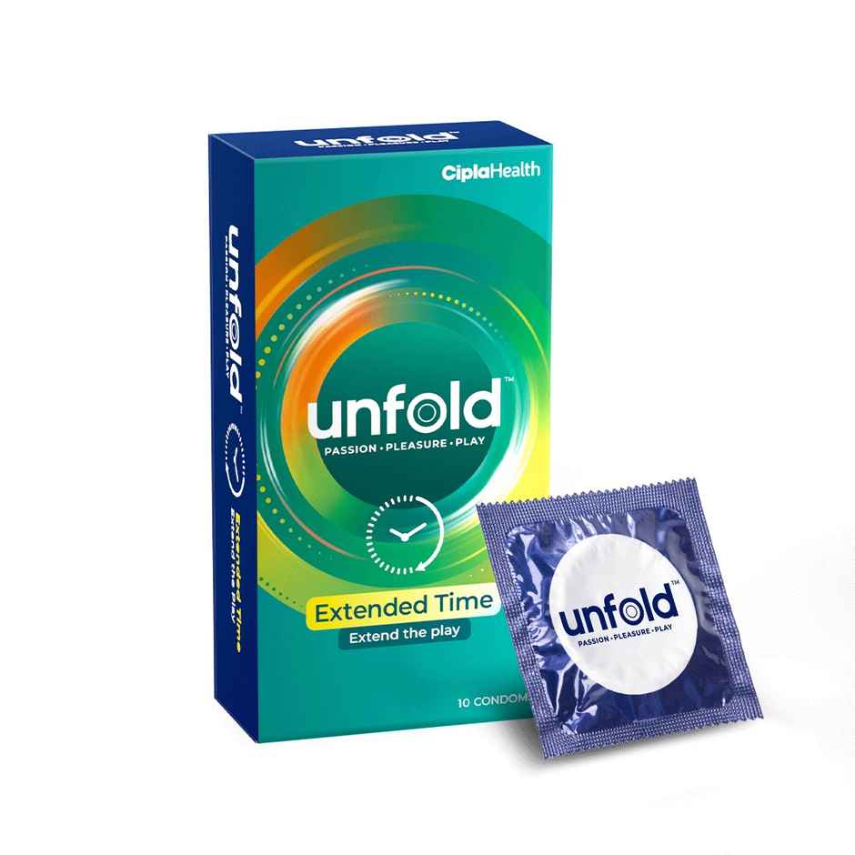 Unfold Cipla Health Unfold Extended Time Condoms