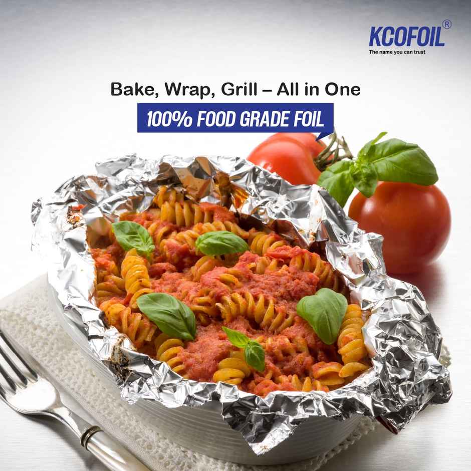 Kcofoil 25 m Aluminium Foil for Food Wrapping