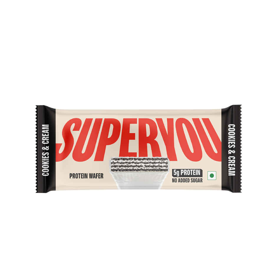 SuperYou Cookies & Cream Mini Wafer Protein Bar