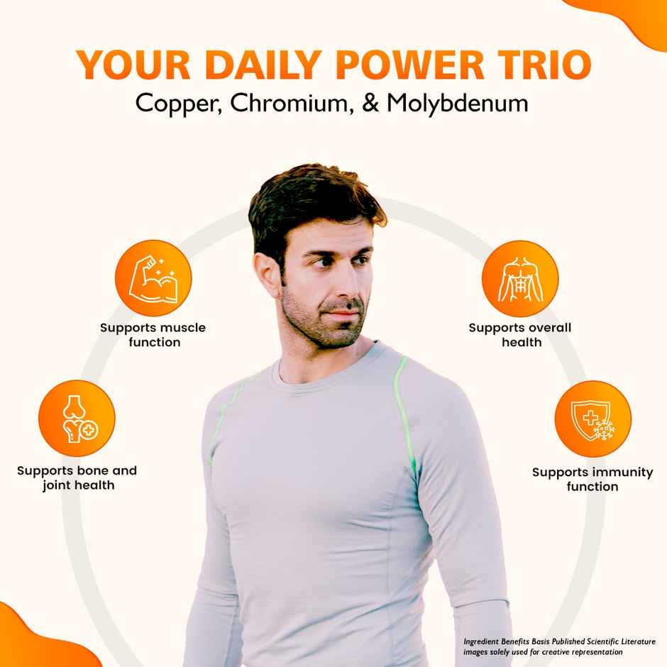 Siens By Dabur Multivitamin For Men, 34 Nutrients To Support Overall Health 30 Tablets