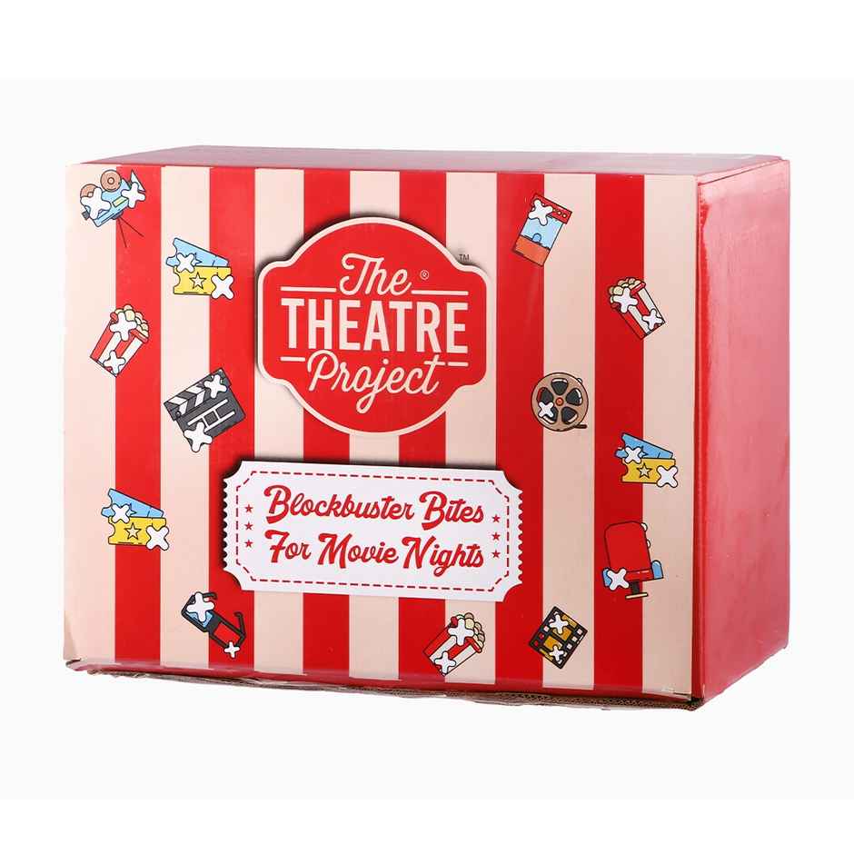 The Theatre Project Assorted Gourmet Chips And Popcorn Movie Night Gift Box