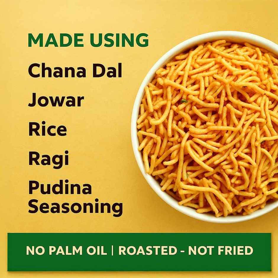 Eat Better Co Millet Bhujia | Pudina Masti | Roasted