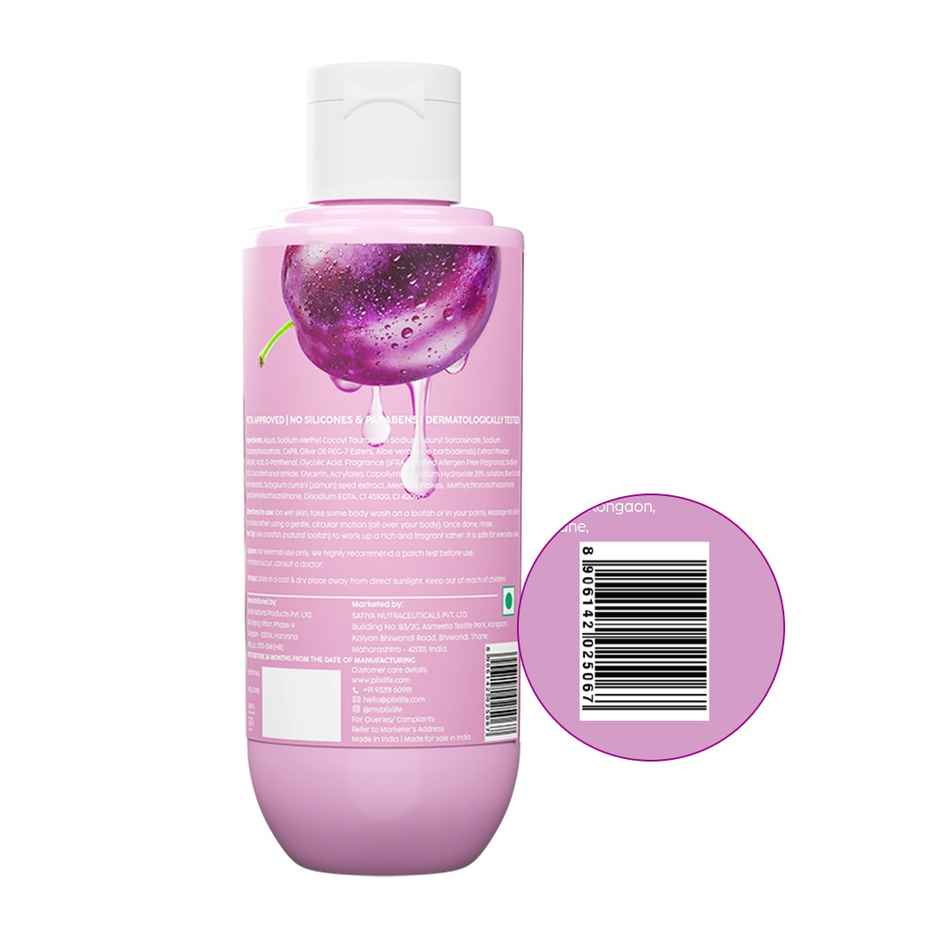 Plix The Plant Fix Jamun 2% Salicylic Acid Body Wash For Body Acne | Bumpy Skin Combo