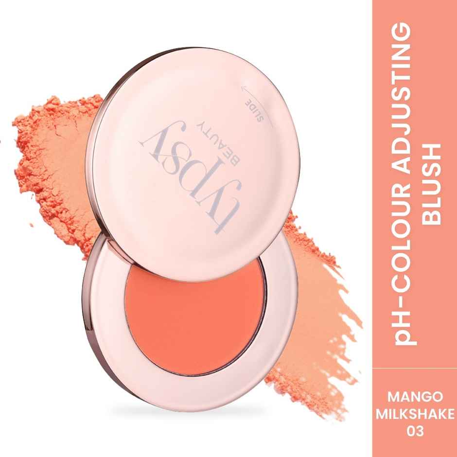 Typsy Beauty Ph-Antastic Color Adjusting Blush|Mango Milkshake 03|Flawless Finish|Featherlight