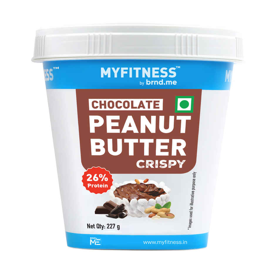 MyFitness Chocolate Peanut Butter Crispy Spread | High Protein