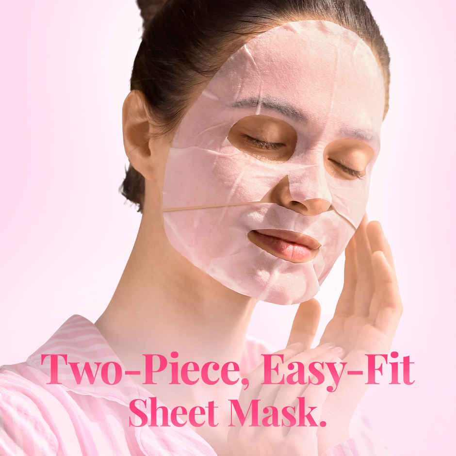 Everyuth Naturals Anti Pollution Pink Clay & Charcoal Sheet Mask