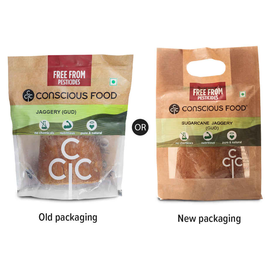 Conscious Food Sugarcane Jaggery Natural