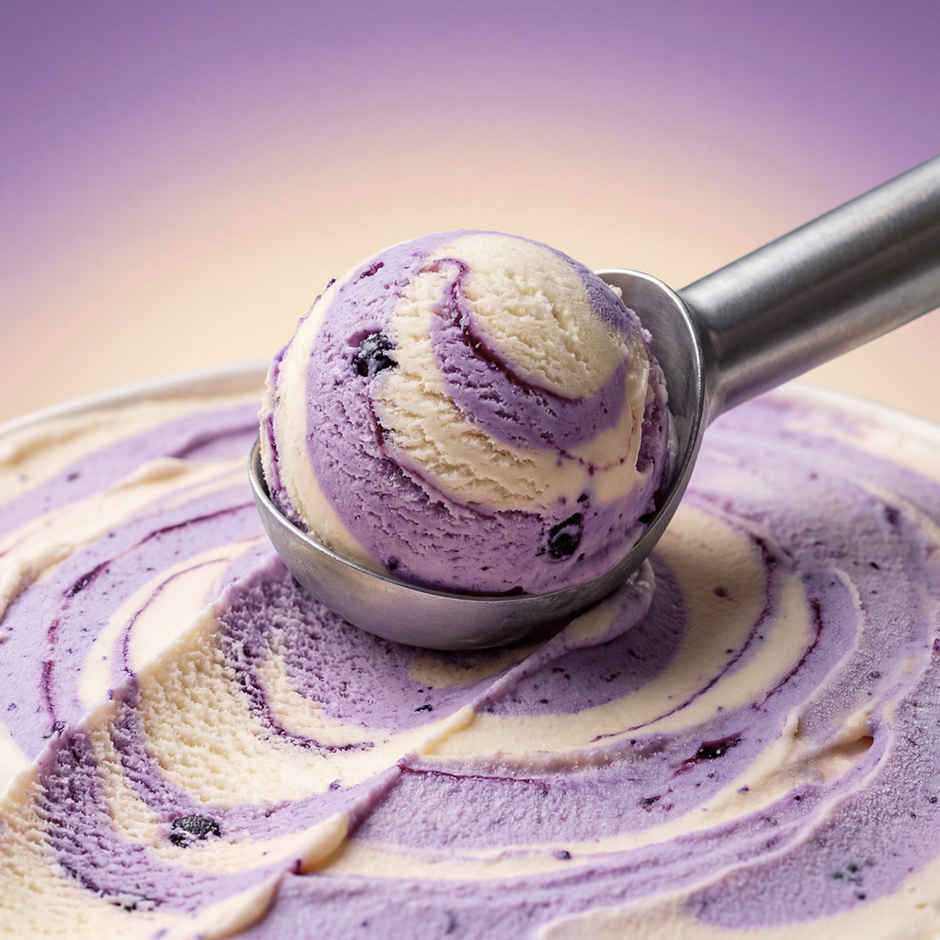 Dairy Day  Vanilla & Blackcurrant Double Sundae Ice Cream Tub