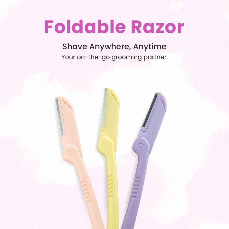Midazzle Foldable Eyebrow & Facial Razor | MIOF3407