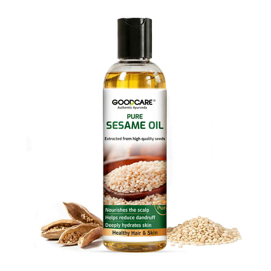 Goodcare 100% Sesame Oil | Pure Til Oil For Hair Skin and Body Nourishment