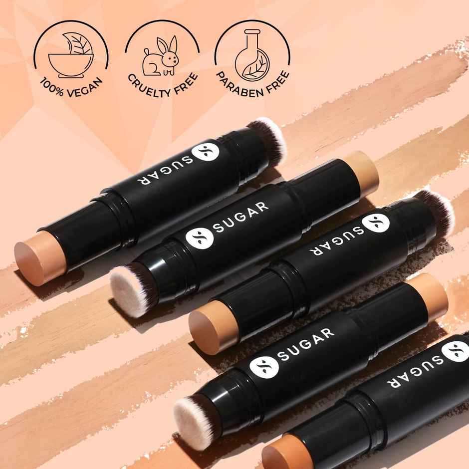 SUGAR Cosmetics Ace Of Face Foundation Stick Mini - 15 Cappuccino
