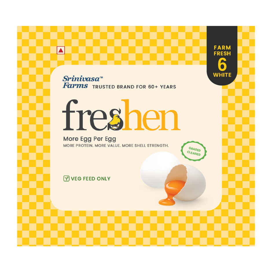 Freshen White Eggs