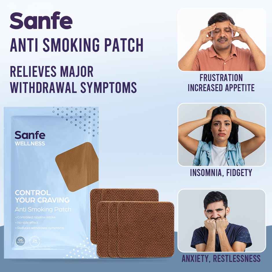 Sanfe Anti Smoking Patch 5 Patches