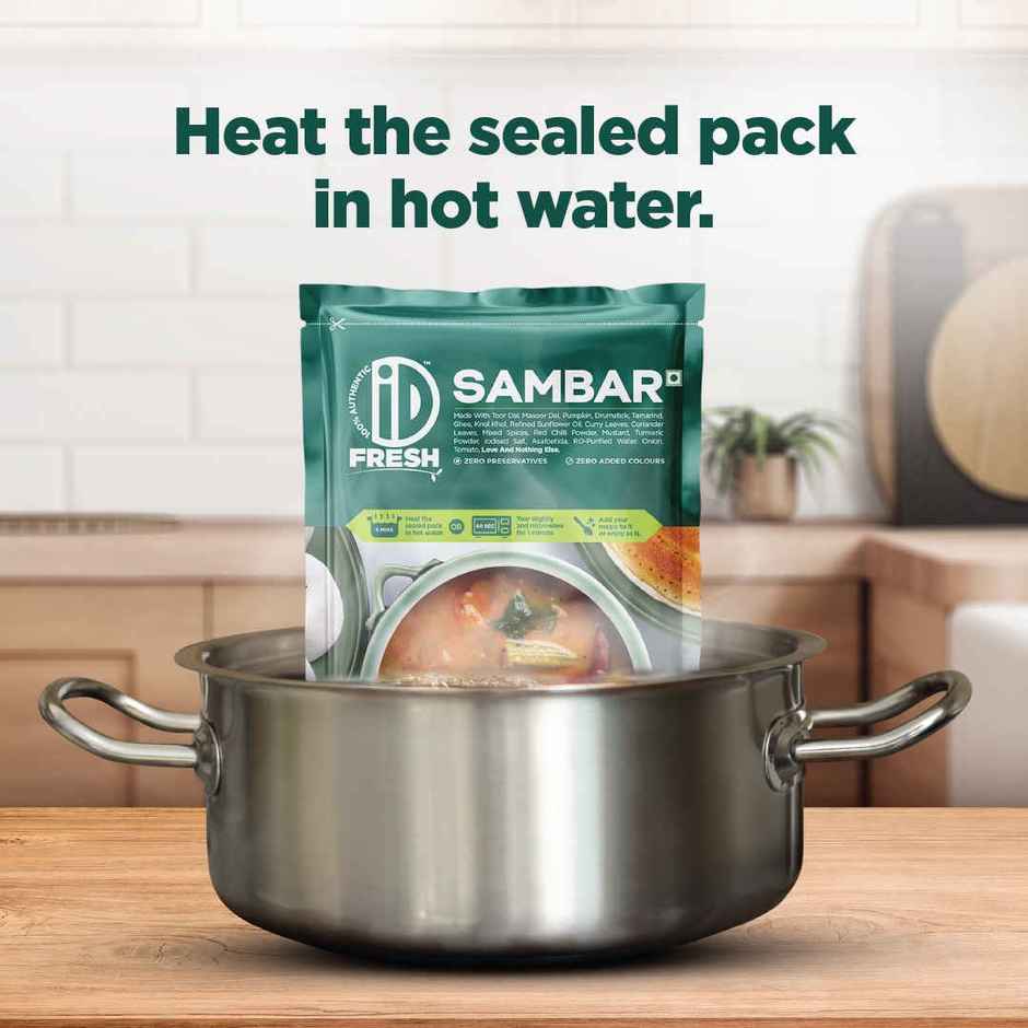 iD Fresh Liquid Sambar (Heat & Eat)