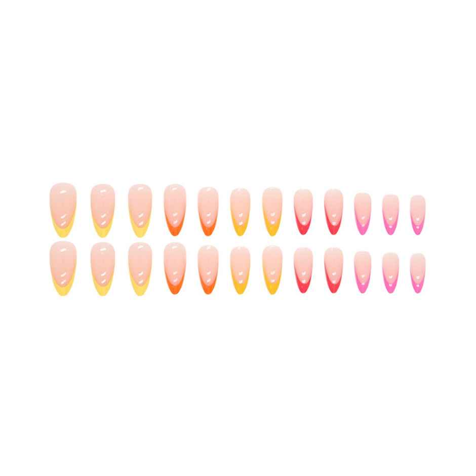 Polish Me Pretty Luxe Press On Nails - Selling Sunset - Almond Short