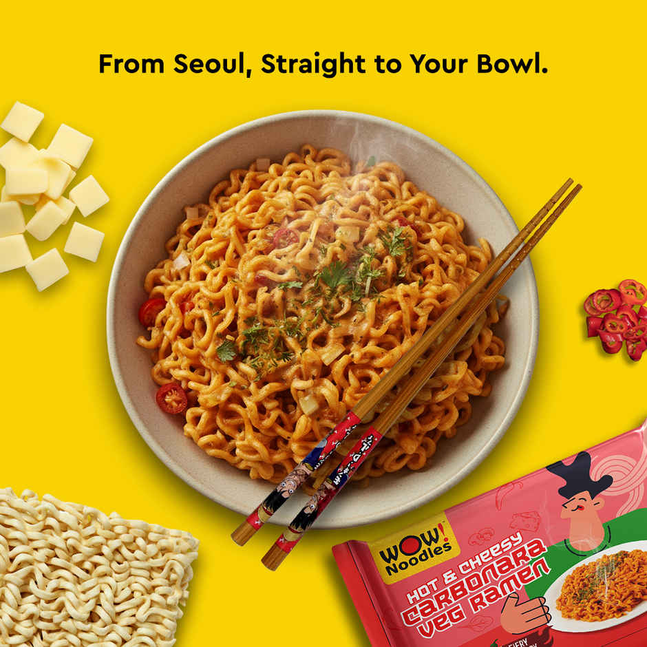 Wow! Noodles Hot & Cheesy Carbonara