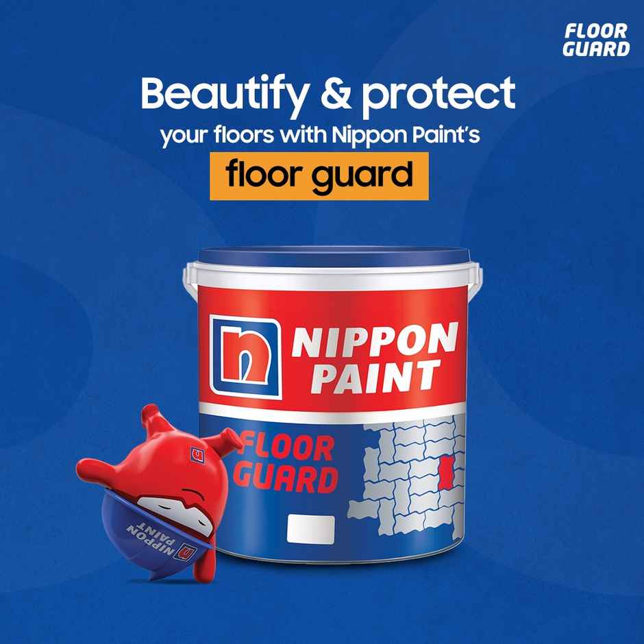 Nippon Paint Floor Guard Terracotta 4L | Durable Floor Protection & Rich Color