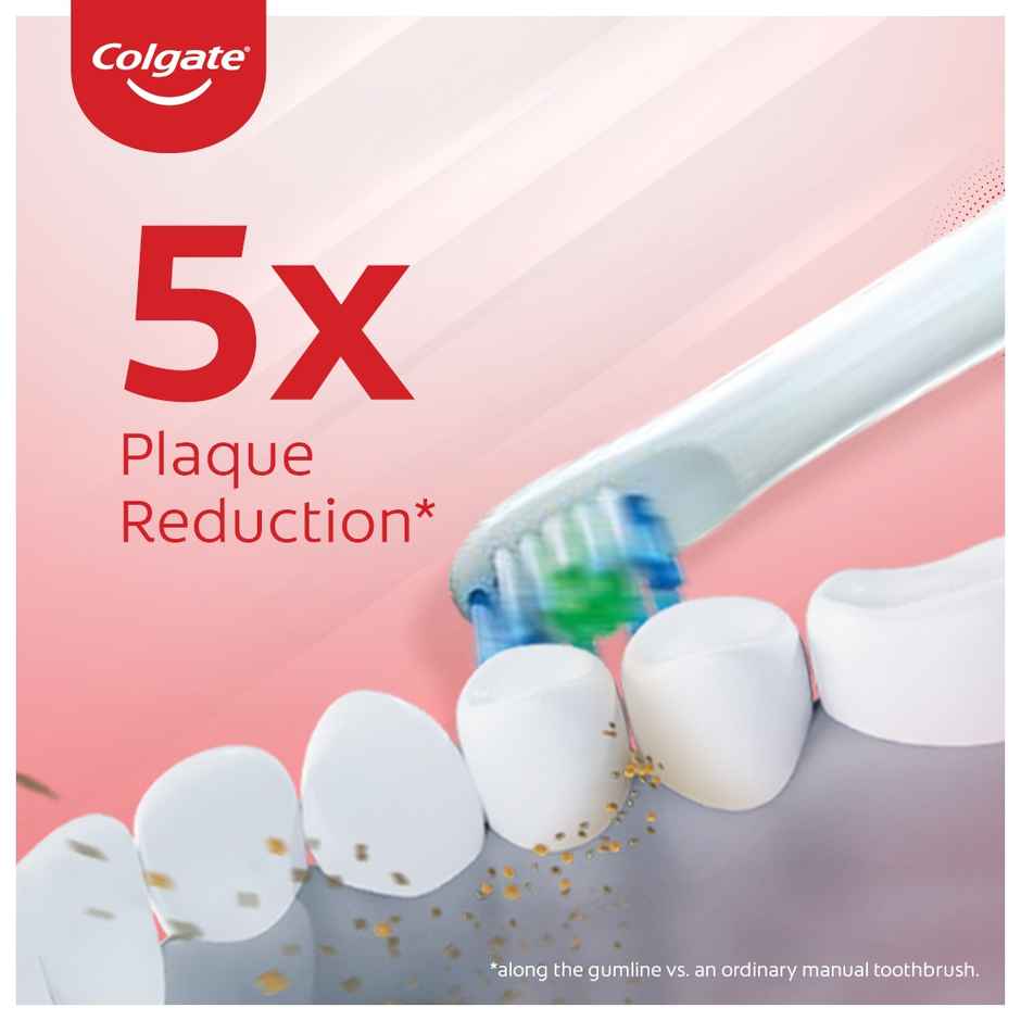 Colgate Proclinical 150 Battery Powered Toothbrush, Electric Toothbrush With Soft Bristles And Strong Strokes