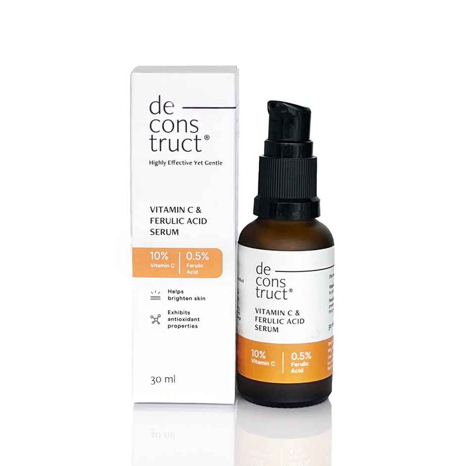 Deconstruct 10% Vitamin C Serum for Oily Skin | Clinically Tested | 30 ml