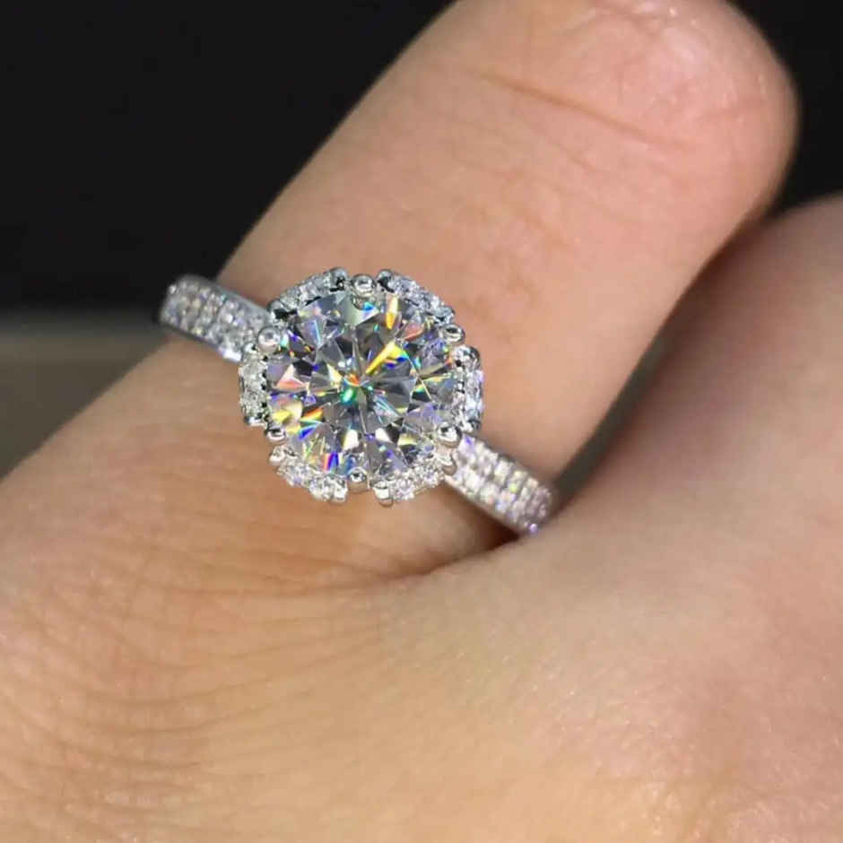 Estailo Fashion Women's Jewellery Rings Silver OS | R0000345