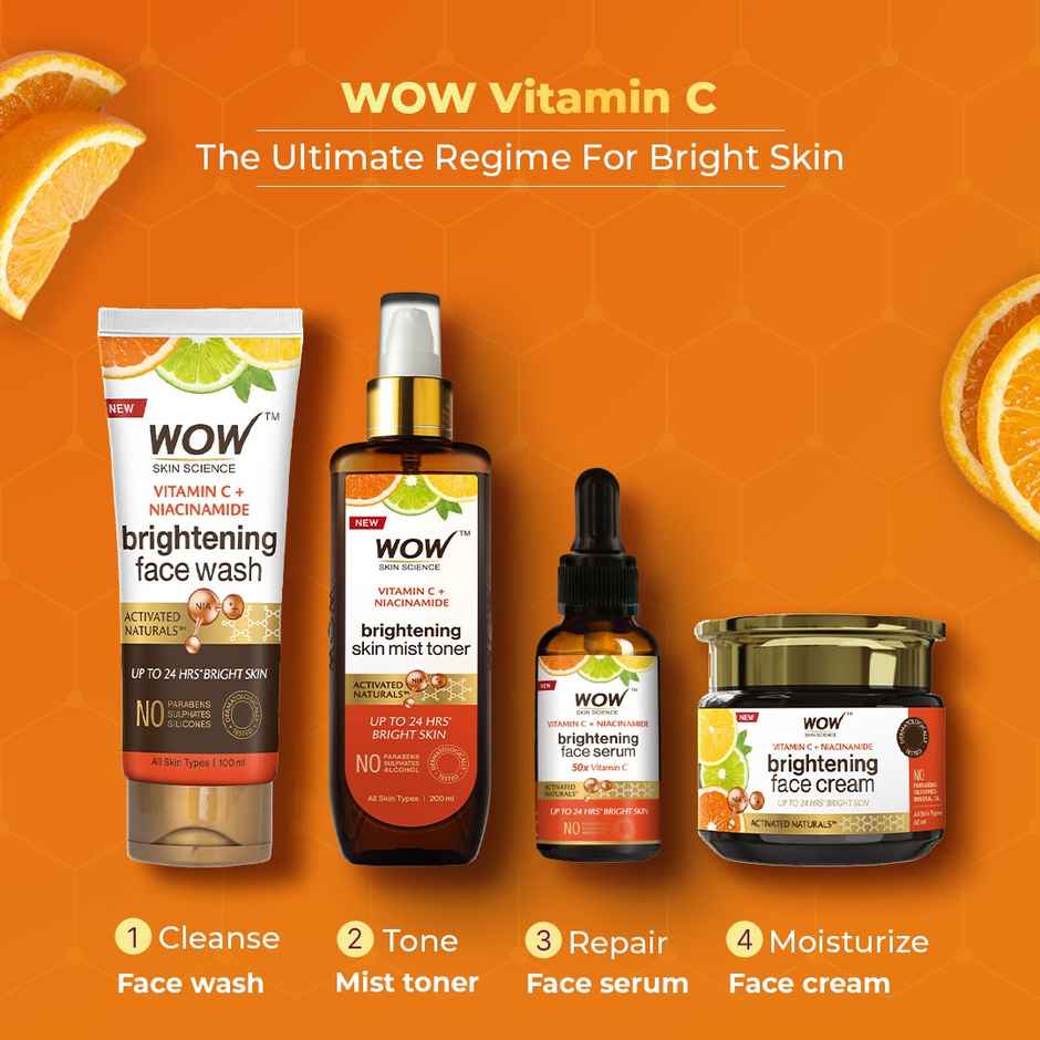 WOW Skin Science Vitamin C Face Wash