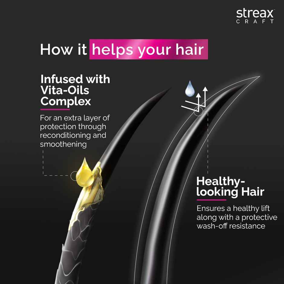 Streax Craft Repair Hair Serum For Dry And Damaged Hair