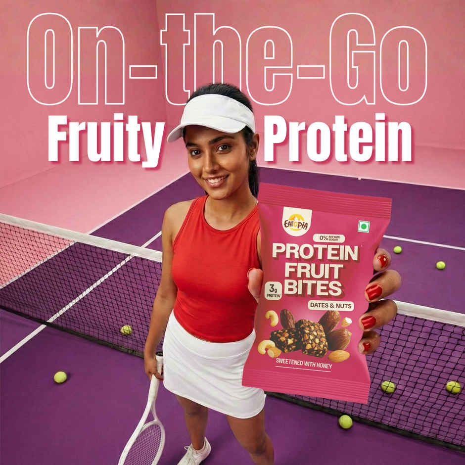 Eatopia Dates & Nuts Protein Fruit Bites | 14g Protein