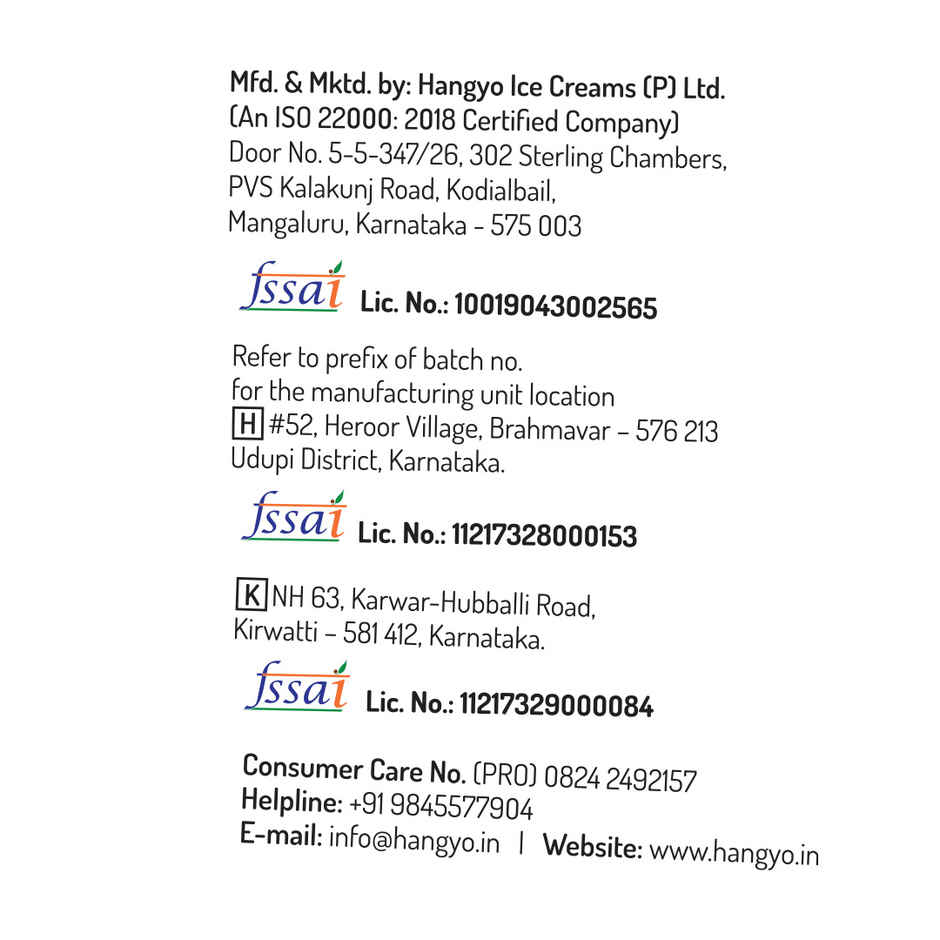 Hangyo Vanilla Magic Ice Cream Tub