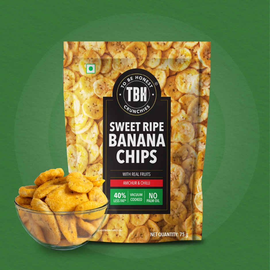 To Be Honest Sweet Ripe Banana With Amchur & Chilli