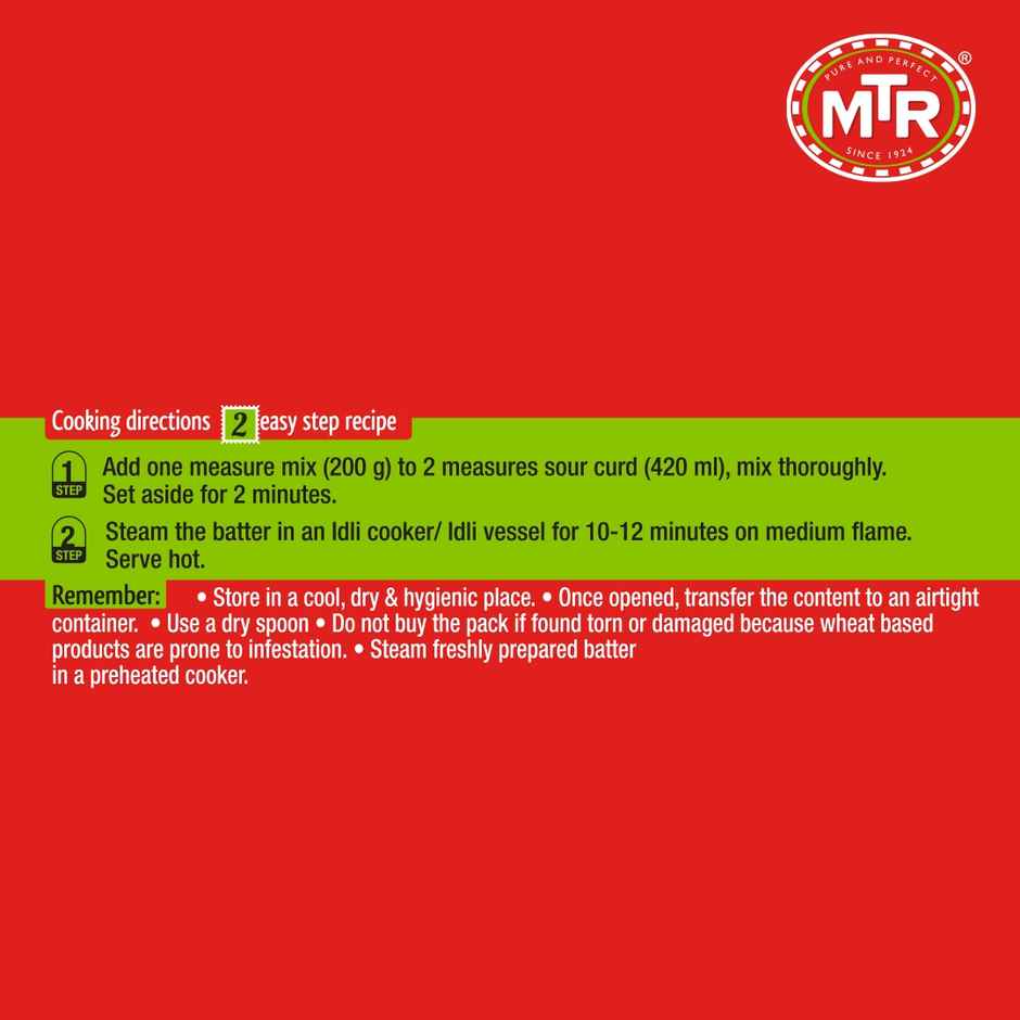 MTR Schezwan Idli Mix | Instant Breakfast Mix