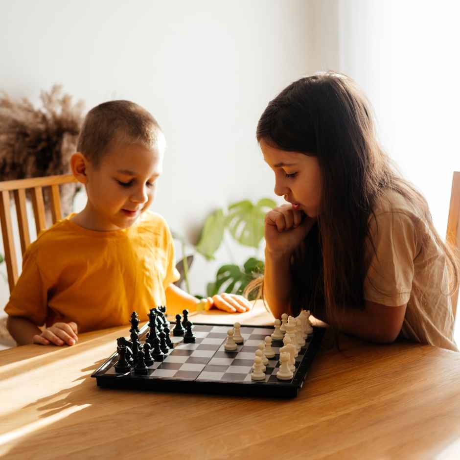 Apex Magnetic Chess Board Game with Storage Box | Family Strategy Game