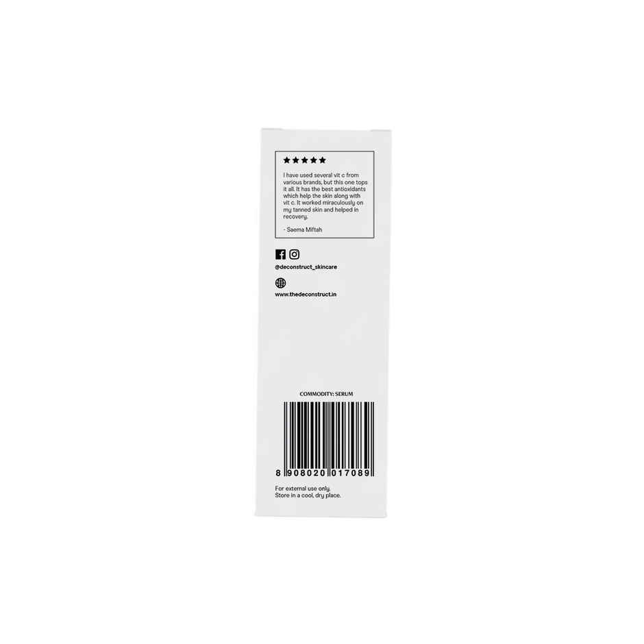 Deconstruct 10% Vitamin C Serum | Targets Dull & Uneven Skin Tone