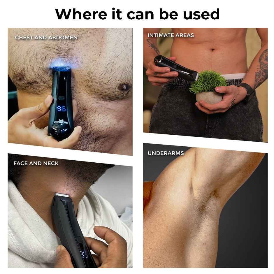 Winston Full Body And Ball Trimmer For Men - Nut Groomer 2.0