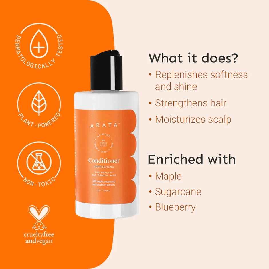 Arata Nourishing & Silky Shine Conditioner