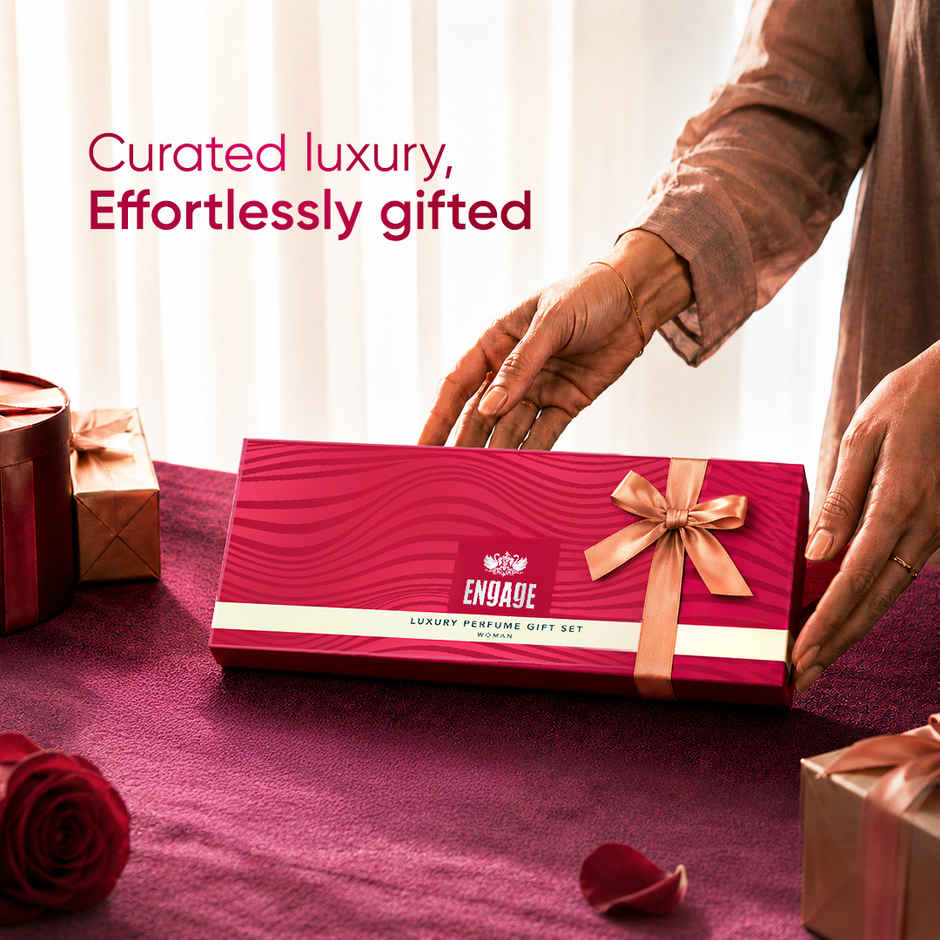 Engage Gift Assorted Luxury Perfume Set for Women |4 Unique EDPs| Long Lasting |Travel Size