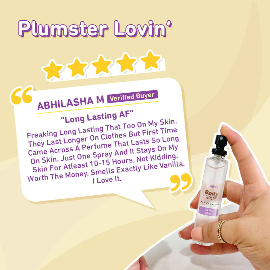 Plum BodyLovin' Vanilla Vibes Eau De Parfum