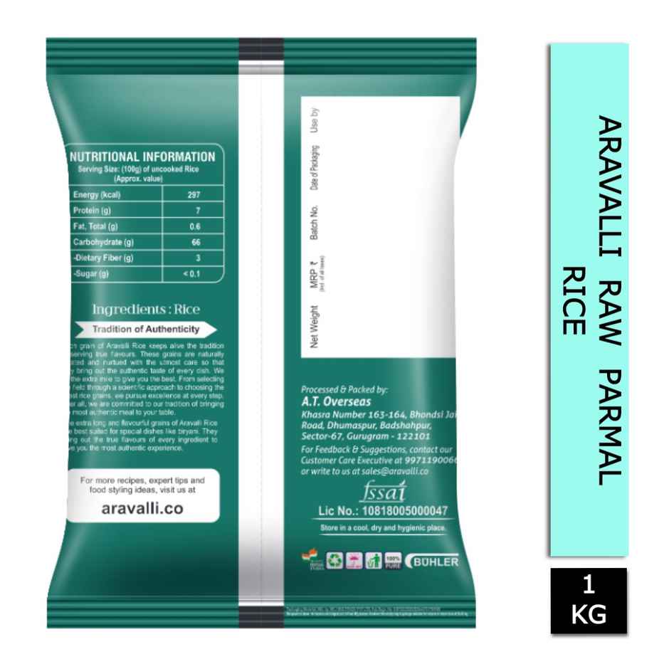 Aravalli Parmal Raw Rice