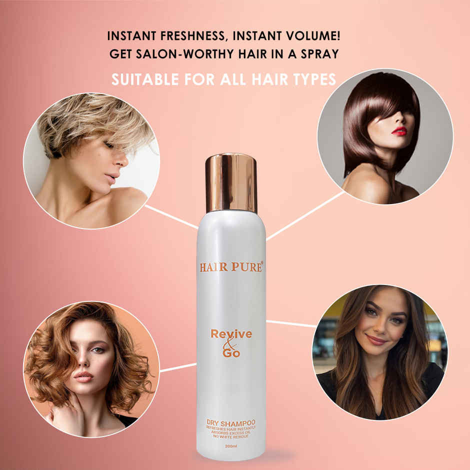 Hair Pure Revive & Go Dry Shampoo