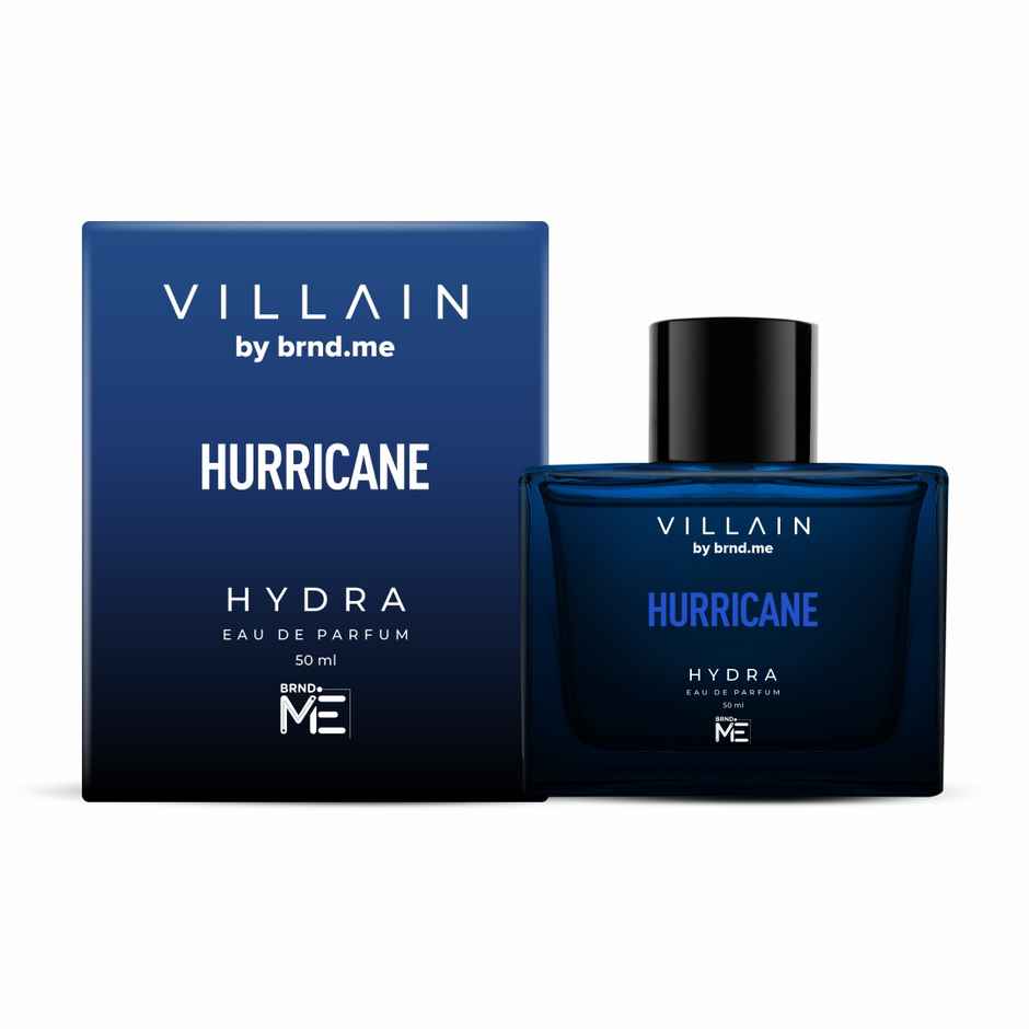 VILLAIN Hurricane Hydra Perfume for Men | Aquatic EDP | Long Lasting