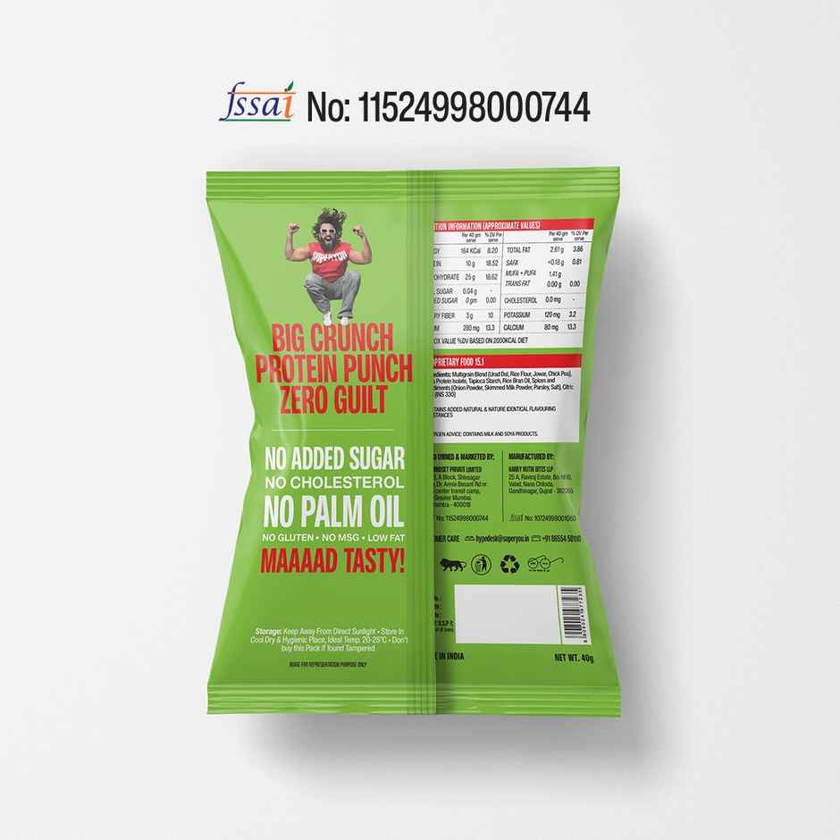 Superyou Multigrain Sour Cream & Onion Chips Combo