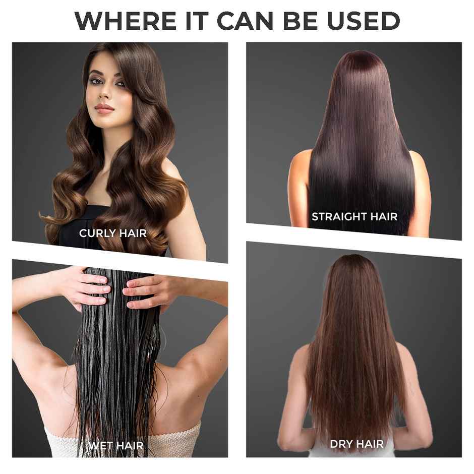 Winston 2 In 1 Hair Styling Blow Brush For Women - 1200 Watts (White)