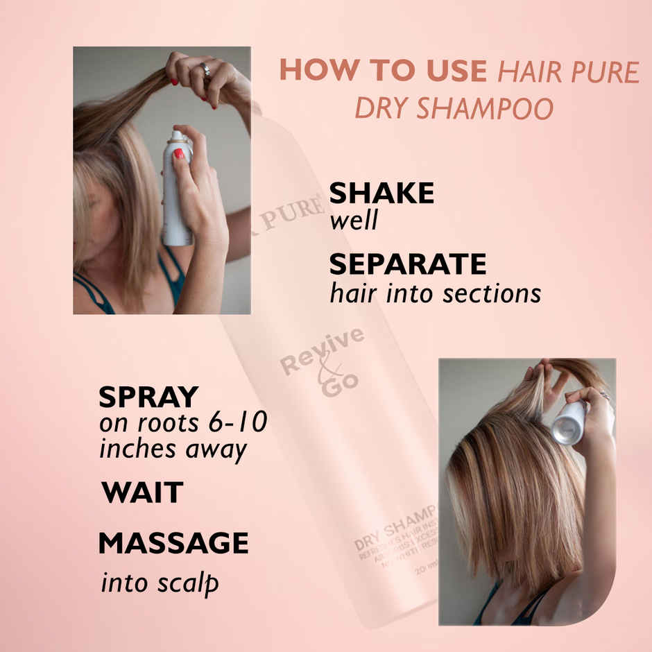 Hair Pure Revive & Go Dry Shampoo