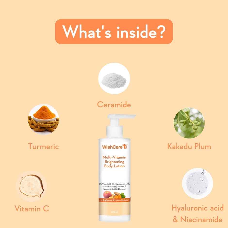 Wishcare Multi-Vitamin Brightening Body Lotion - Vitamin C