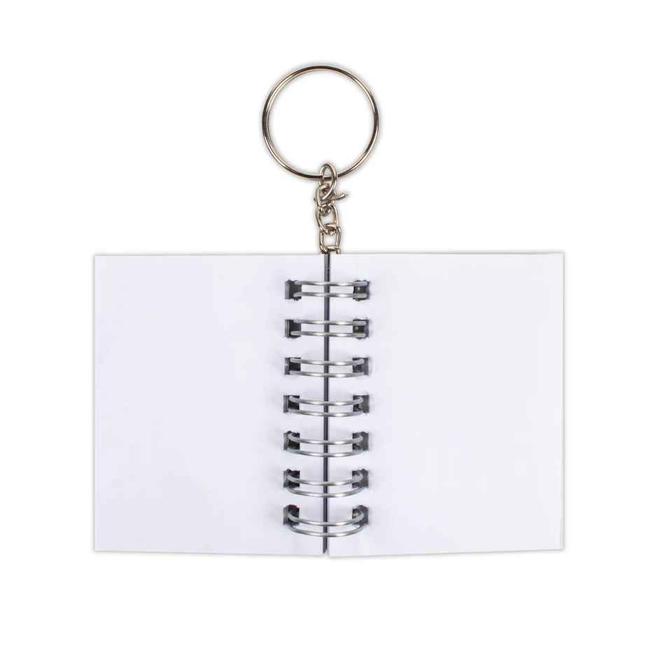 Itsy Bitsy Key Chain Notebook Bee Happy L6.8 x W5.3cm 70gsm 80pages 1 Book Lb